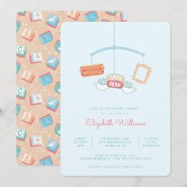 Convites AMIGOS™ | Chá de fraldas móvel Central Perk