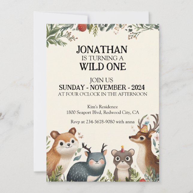 Convites Amigos de Animais (Frente)