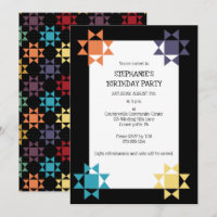 Amish Quilt Impressão Quiling Themed Custom Party