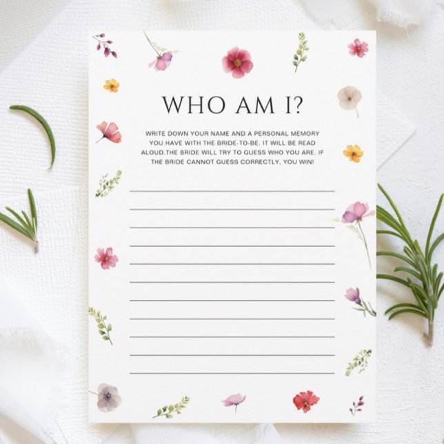 Convites Amor com Chá de panela de Bloom Adivinha Quem Joga (Criador carregado)