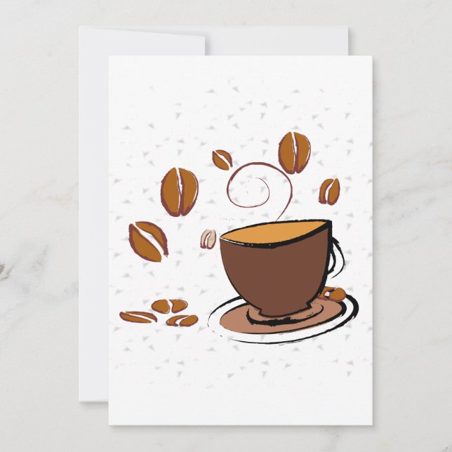 Convites Amor de café (Frente)