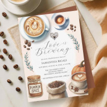 Amor é Criar Chá de panela Pumpkin Spice Café