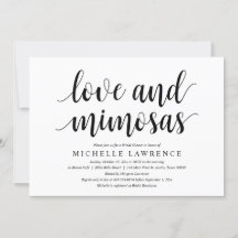 Amor e mimosas, Celebração Moderna do Chá de panel