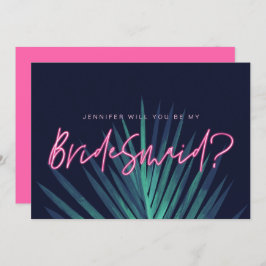 Convites Amor Elétrico Rosa Neon Você Será Minha Porta-Voz?