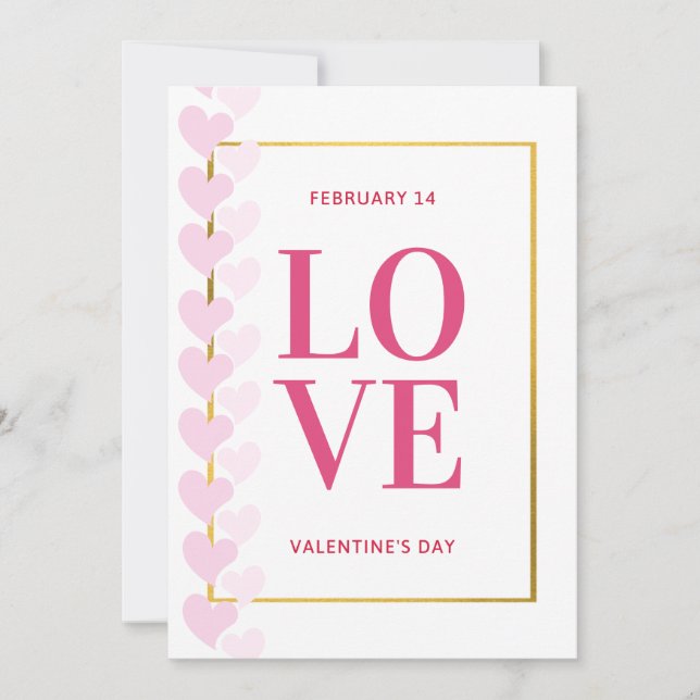 Convites Amor em Bloom (Frente)