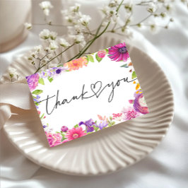 Convites Amor em Bloom | Chá de panela Floral de Aquarela