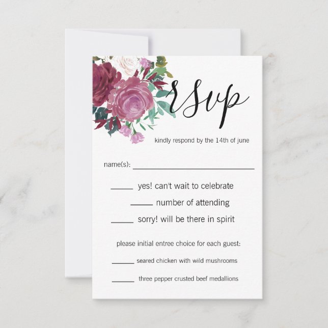 Convites Amor Florido (Frente)