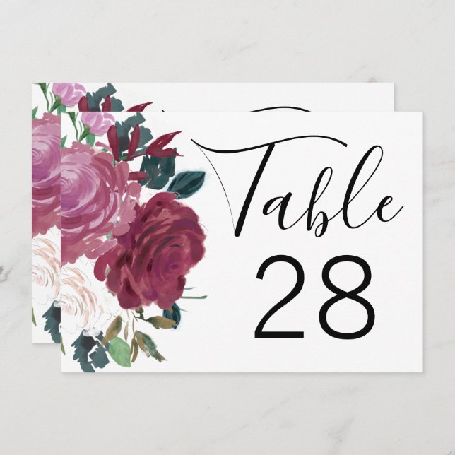 Convites Amor Florido (Frente/Verso)