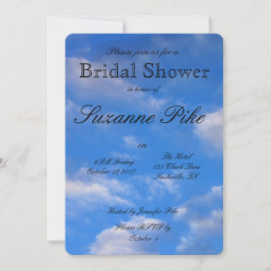 Convites Amor no Chá de panela Aéreo