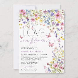 Convites Amor no Chá de panela da Borboleta Bloom