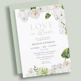 Convites Amor No Chá de panela De Sangue Vermelhos