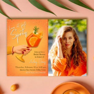 Convites Amor no First Spritz Chá de panela