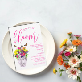 Convites Amor No Janto De Ensaio Floral Bloom