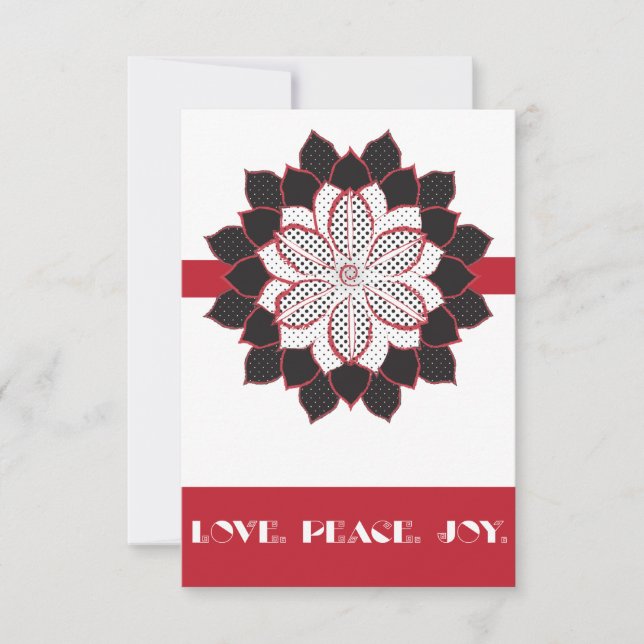 Convites Amor, Paz, Joy IV (Frente)