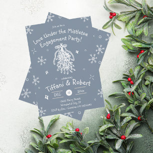 Convites Amor sob as magras Festas de noivado