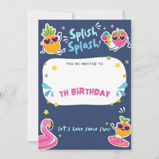 Convites An unforgettable moment awaits birthday invitation