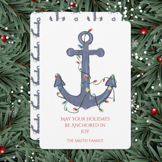 Convites Anchor Christmas Card (Criador carregado)