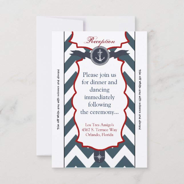 Convites Ancoragem Náutica de Recepção - Oceano de Páscoa 3 (Frente)