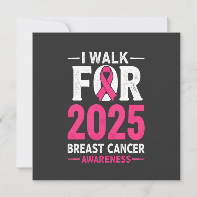 Convites Ando Por Cancer De Mama 2025 (Frente)