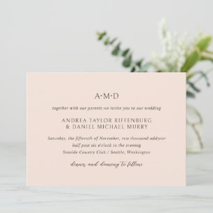 Convites Andrea Tan Elegant Wedding
