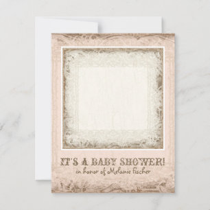 Convites Anel de Lion Roaring, Circus Carousel Vintage