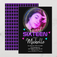 Anel Dourado Neon Sweet Sixteen Confete Grade de F
