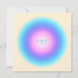 Convites Angel Numbers 777 - Boa Fortuna