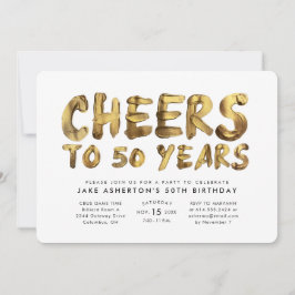 Convites Anima-se com 50 anos e 50 anos de ouro