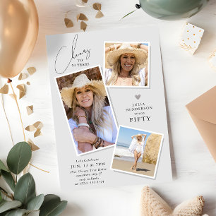 Convites Anima-se com a Festa de aniversário de 3 Imagens d