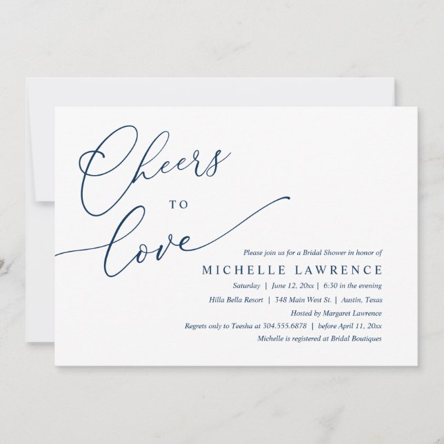 Convites Anima-te a amar, Partido Romântico do Chá de panel (Frente)