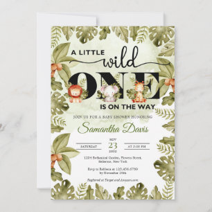 Convites Animais cártaros da selva corcunda dirigindo um c