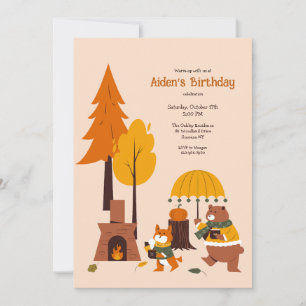 Convites Animais da Floresta Aquecimento