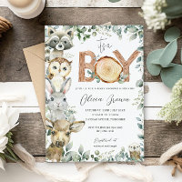 Animais da Floresta Chá de fraldas de Madeiras