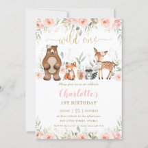 Animais Da Floresta Espalham primeiro aniversario