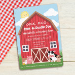 Convites Animais de Exploração<br><div class="desc">Celebre o dia especial do seu docinho com este design de Aniversário do Barnyard Animal. Você pode personalizar isso ainda mais clicando no botão "PERSONALIZAR". Correspondência de Itens em nosso compro para um tema completo de festa. Para mais perguntas,  contacte-nos em ThePaperieGarden@gmail.com</div>