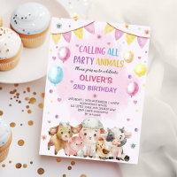 Animais de Exploração Balões Festa de aniversário 