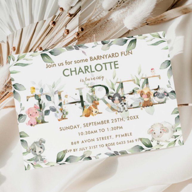 Convites Animais de exploração culinária em Barnyard Greene (Criador carregado)