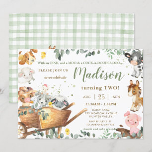 Convites Animais de exploração culinária lindos