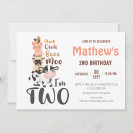 Convites Animais de exploração Santa Vaca Primeiro primeiro