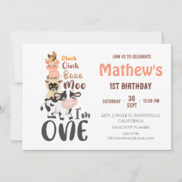 Convites Animais de exploração Santa Vaca Primeiro primeiro