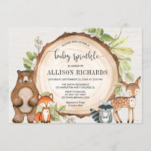 Convites Animais florestais neutros do ponto de vista do g