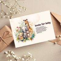 Animais Safari Selvagens Um Chá de fraldas