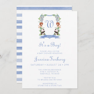 Convites Animais Selvagens - É um Chá de fraldas