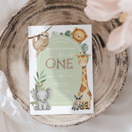 Convites Animais Selvagens Selvagens Selvagens de Uma Selva