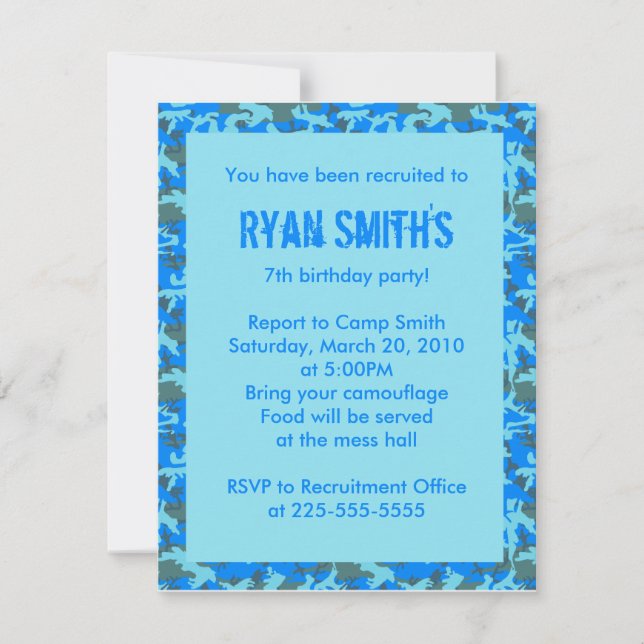 Convites Aniversário (Frente)