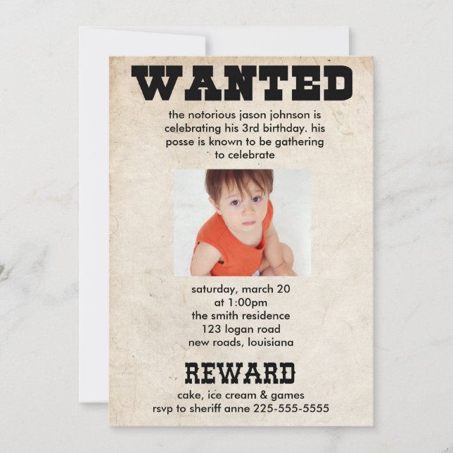 Convites Aniversário (Frente)