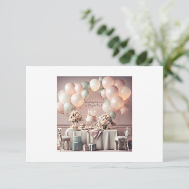 CONVITES ANIVERSÁRIO (Em pé/Frente)