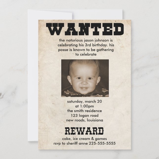 Convites Aniversário (Frente)