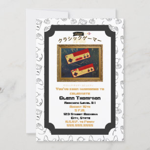 Convites Aniversário Clássico dos Jogadores à Vista 83 Conv