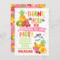 Aniversário Colorido de Duas Tti Frutti Thanbjk Ca